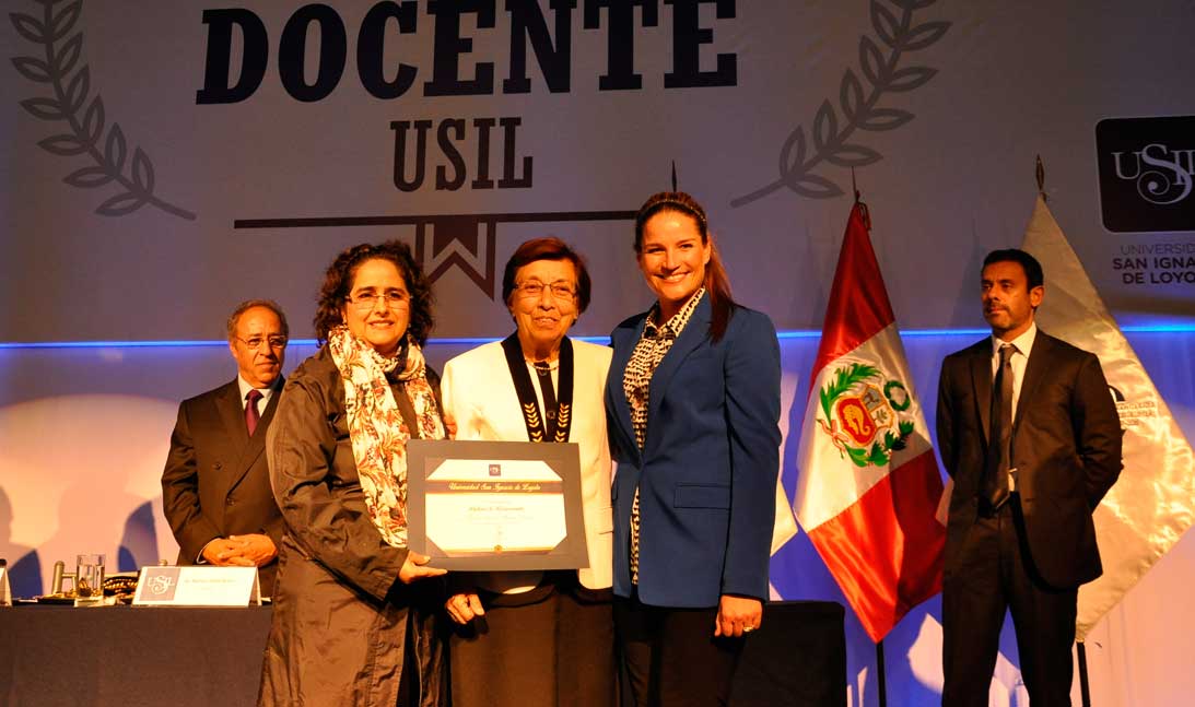 USIL distinguió a sus mejores profesores