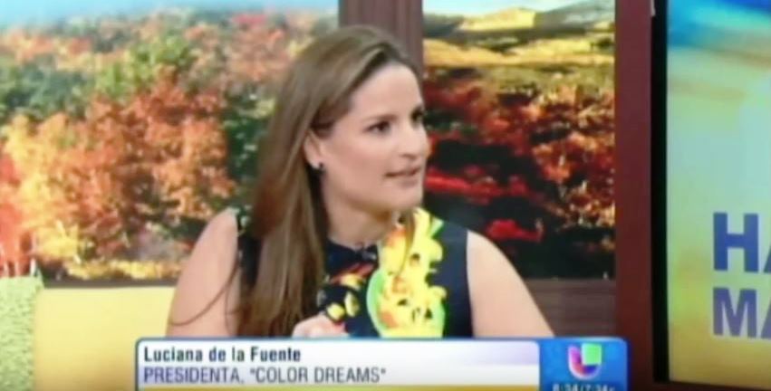 Entrevista a Luciana de la Fuente en Univisión